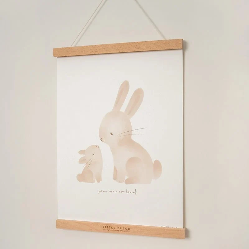 Poster Baby Konijntje - A3