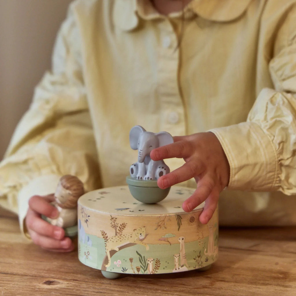 Wooden Music Box - Green
