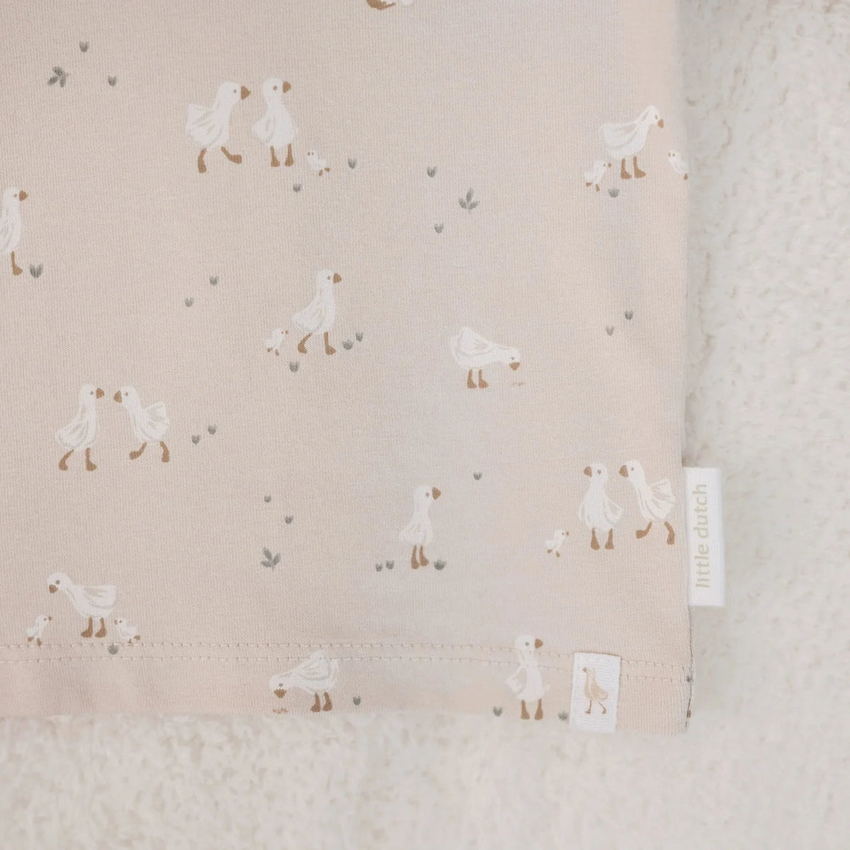 Shirt lange mouw - Beige - Newborn Naturals - Little Goose