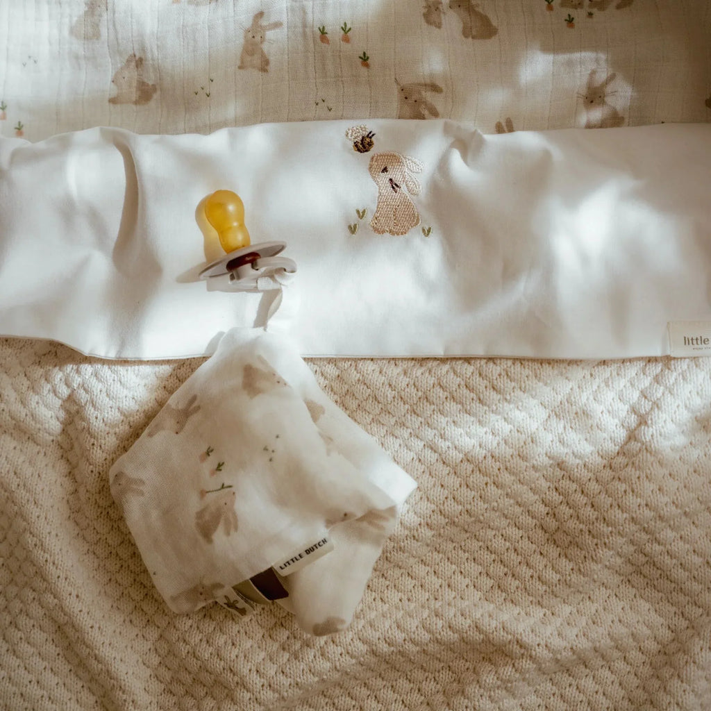 Speendoekje - Wit - Newborn Naturals - Baby Konijn
