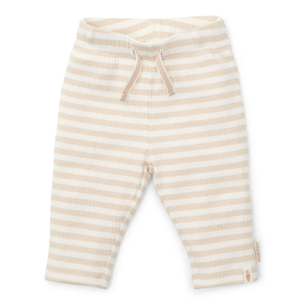 Pants - Sand - Newborn Naturals - Striped