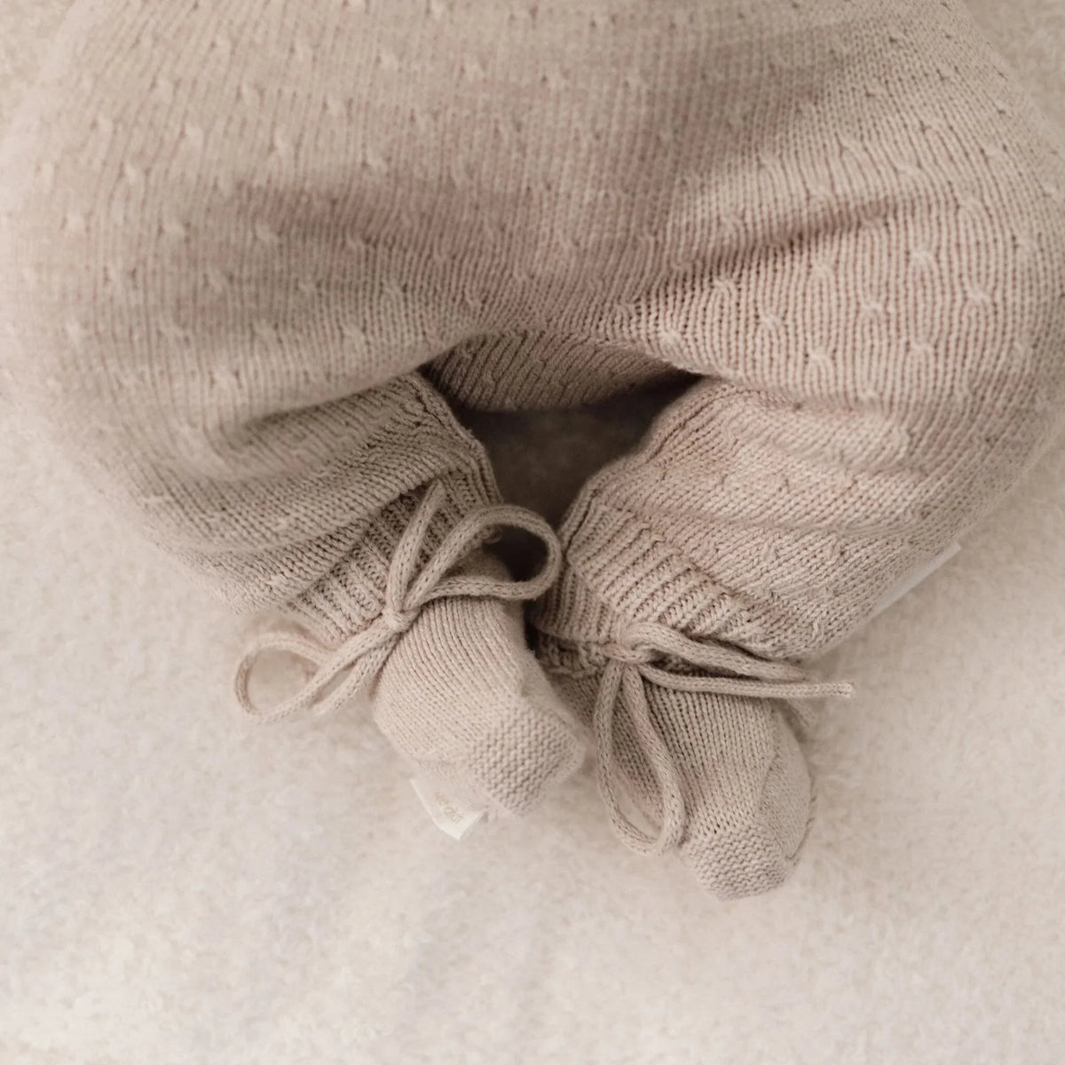Slofjes - Beige - Newborn Naturals